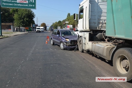 Свежие новости: В Николаеве произошло ДТП:  столкнулись три автомобиля