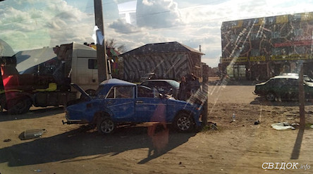 Свежие новости: В Вознесенске в ДТП попал автомобиль «ВАЗ»