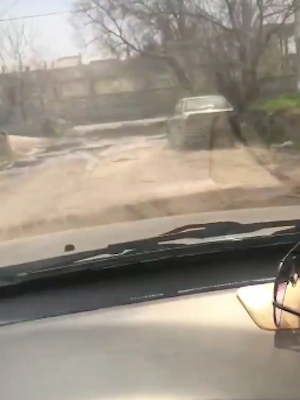 Свежие новости: ВИДЕО: Николаевец показал аварийную дорогу прямо в центре города