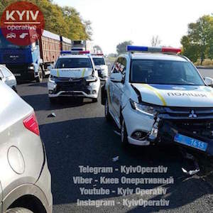 Свежие новости: На трассе произошло ДТП с участием полиции. Пользователи соцсети шокированы