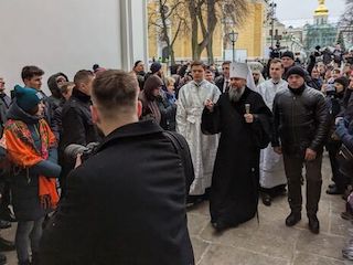Свежие новости: Епифаний поздравил верующих с освобождением Киево-Печерской Лавры из плена 