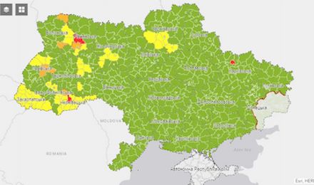 Свежие новости: В Украине изменили разделение на карантинные зоны: Николаевская область - в оранжевой