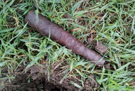 Свежие новости: В Снигиревском районе мужчина нашел артснаряд в своем огороде