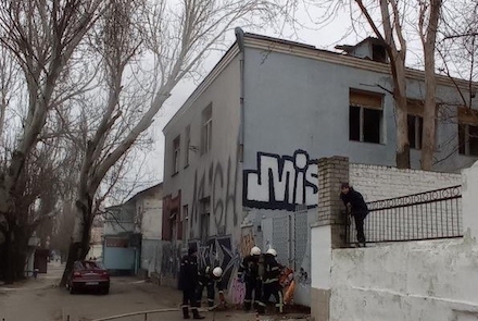 Свежие новости: В Николаеве горит бывшее здание Центрального районного суда