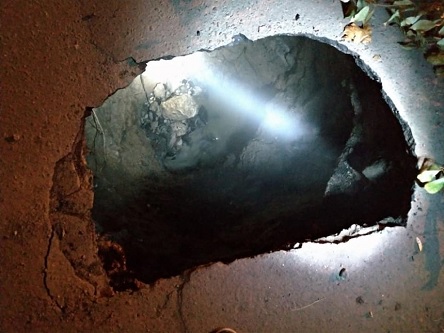 Свежие новости: В центре Николаева провалился канализационный коллектор