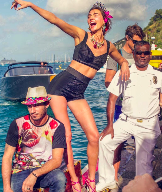 Свежие новости: Украинская модель снялась в капсульной коллекции Dolce & Gabbana (ВИДЕО)