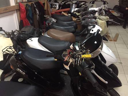 Свежие новости: ГФС Николаевщины изъяла из незаконного оборота 56 иностранных мопедов на сумму более 600 тысячи гривен