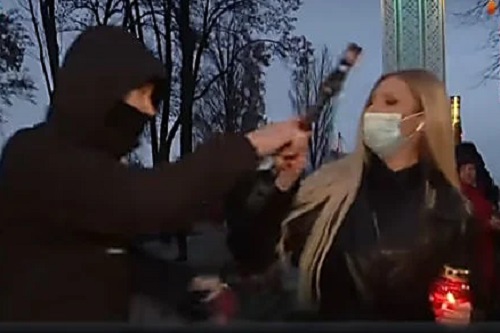 Свежие новости: На ведущую канала Newsone напали во время прямого эфира – полицией возбуждено уголовное дело