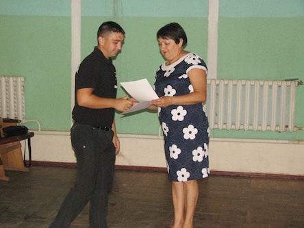 Свежие новости: Під час урочистих зборів до Дня Національної поліції України міська влада Вознесенська вручила поліцейським цінний подарунок