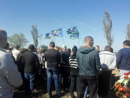 Свежие новости: Первомайск простился с погибшим в АТО бойцом горного штурмового отделения