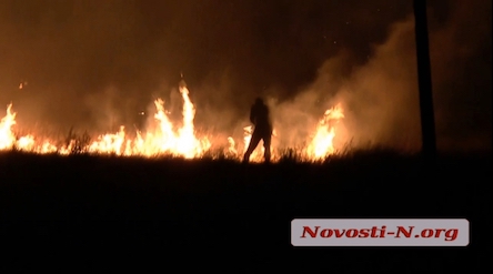 Свежие новости: В Николаеве ночью произошел пожар
