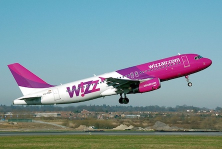 Свежие новости: Лоукостер Wizz Air хочет увеличить количество украинских рейсов