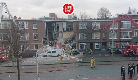 Свежие новости: В Гааге прогремел мощный взрыв: обрушились три дома