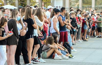 Свежие новости: День молодежи в Николаеве прошел с нарушениями карантина