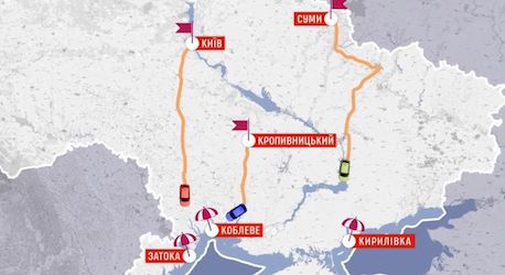 Свежие новости: Переползали через полутораметровые воронки, — путь из Кропивницкого в Коблево занял 10 часов