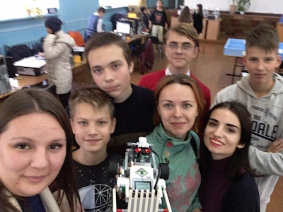 Свежие новости: Южноукраїнськ. Команда «Совенята» на хакатоні «RoboSUMO»