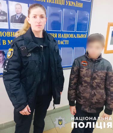 Свежие новости: Мандрував містом - у Южноукраїнську поліцейські розшукали зниклого малолітнього хлопця