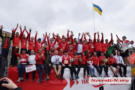 Свежие новости: В Николаеве наградили победителей полумарафона