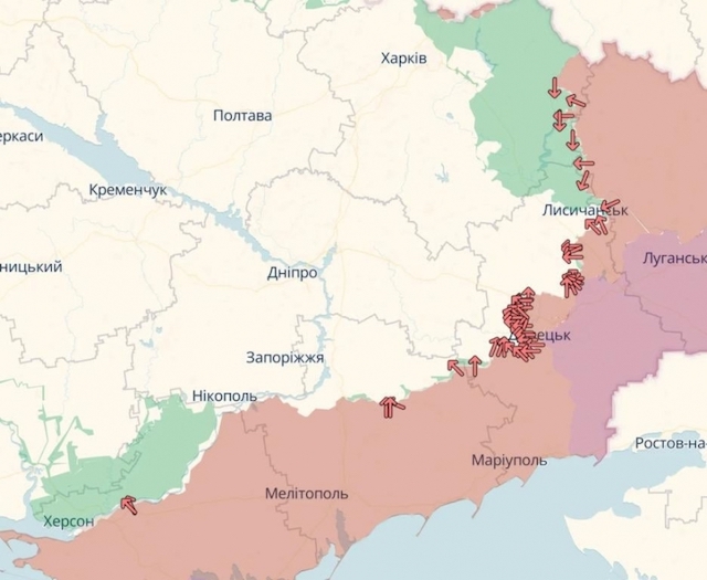Свежие новости: Росіяни окупували Новоолексіївку і просунулися на фронті, - DeepState
