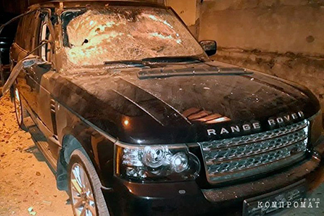 Свежие новости: Range Rover «вора в законе» обстреляли из гранатомета