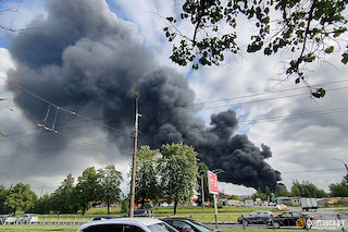 Свежие новости: У Санкт-Петербурзі горить нафтобаза