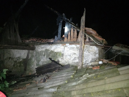 Свежие новости: В Еланецком районе произошел пожар хозяйственной постройки