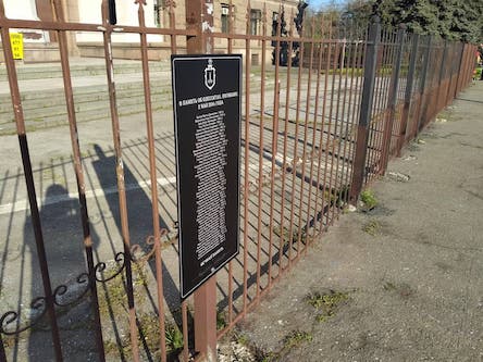 Свежие новости: В Одессе по инициативе ППШ установили памятный знак погибшим в Доме профсоюзов