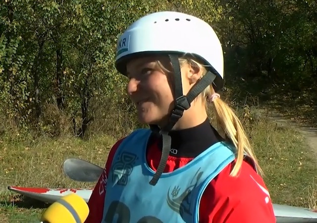 Свежие новости: В Мигию на чемпионат Украины по гребному слалому приехала титулованная спортсменка Виктория Ус