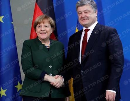 Свежие новости: Стало известно, о чем говорили Порошенко и Меркель