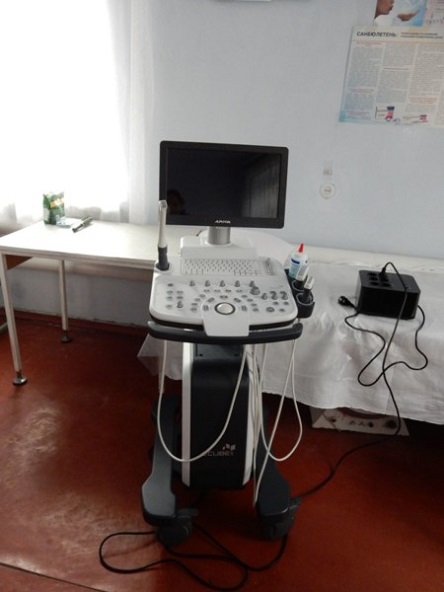 Свежие новости: У Веселинівській ЦРЛ введено в експлуатацію сучасний УЗД-апарат