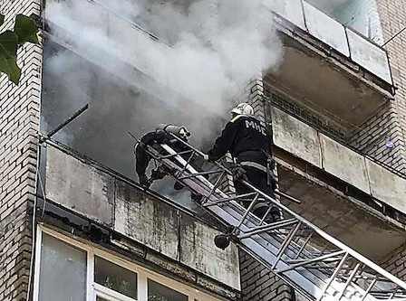 Свежие новости: В Николаеве спасатели погасили пожар в многоэтажке на Айвазовского