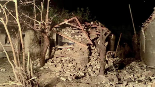 Фото новости: Російський удар по Запоріжжю: горять будинки, зникло електропостачання – ОВА Свежие новости: Російський удар по Запоріжжю: горять будинки, зникло електропостачання – ОВА