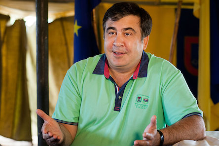 Фото новости: Саакашвили написал письмо Порошенко Свежие новости: Саакашвили написал письмо Порошенко