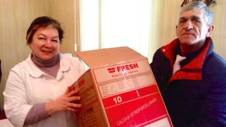 Свежие новости: Депутат Миколаївської облради передав Первомайській ЦРЛ новий бойлер