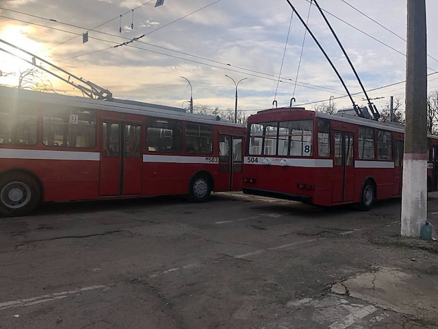 Свежие новости: Миколаїв передав Херсону тролейбуси