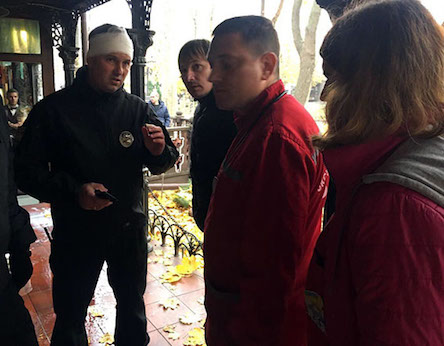 Свежие новости: В Одессе во время акции протеста пострадали шесть полицейских