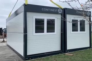 Свежие новости: До зруйнованих сіл Миколаївської області доставлять будиночки для тимчасового житла.