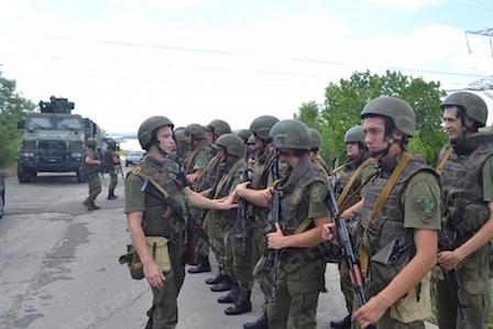 Свежие новости: Гвардейцы отработали оборону Южно-Украинской АЭС