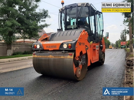 Свежие новости: «Велике будівництво»: продовжились роботи на автодорозі М-14 Одеса-Мелітополь-Новоазовськ у межах міста Миколаєва