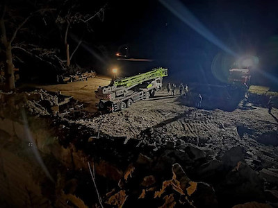 Свежие новости: На Николаевщине спасатели продолжают разбирать завалы разбомбленного облсовета