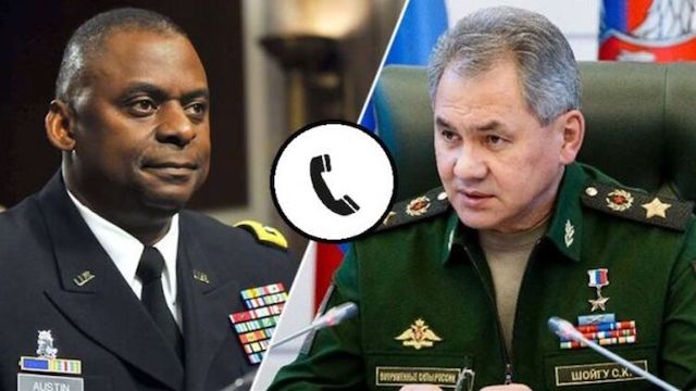 Свежие новости: Глава Пентагона впервые с начала войны поговорил с Шойгу и призвал его к прекращению огня в Украине