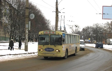 Свежие новости: В Харькове на ходу загорелся троллейбус