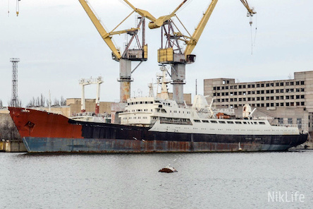 Свежие новости: Корабль «Святая Ольга» ушел с молотка под металлолом