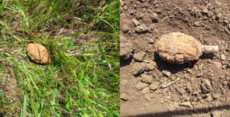 Свежие новости: В селах под Николаевом во время земляных работ местные жители нашли 2 гранаты