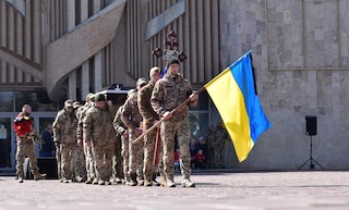 Свежие новости: Южноукраїнська громада провела в останню путь Героя Сергія Ринника