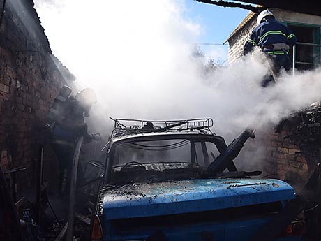 Свежие новости: В Варваровке сгорел гараж с автомобилем