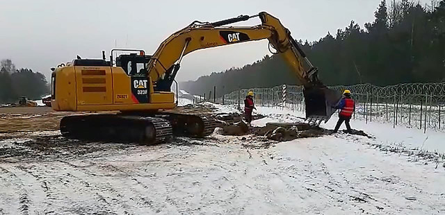Свежие новости: Польша начала строительство стены на границе с Беларусью