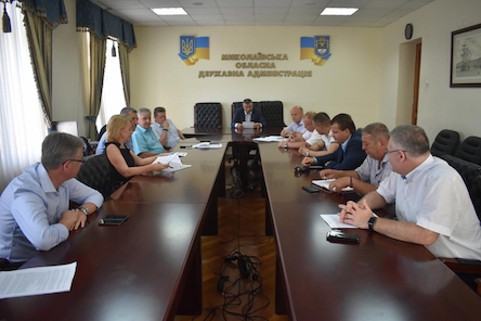 Свежие новости: В облдержадміністрації відбулось засідання обласного енергоштабу