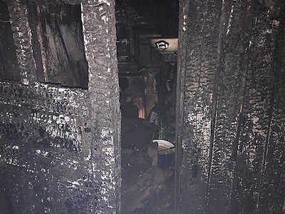 Свежие новости: В Первомайске горел частный жилой дом