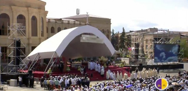 Свежие новости: Визит Папы Римского в Армению. ВИДЕО